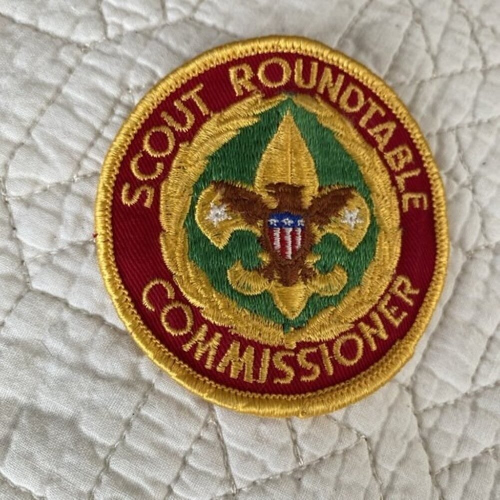 Boy Scout Round table Commissioner Badge Excellent Preowned Condition BS America